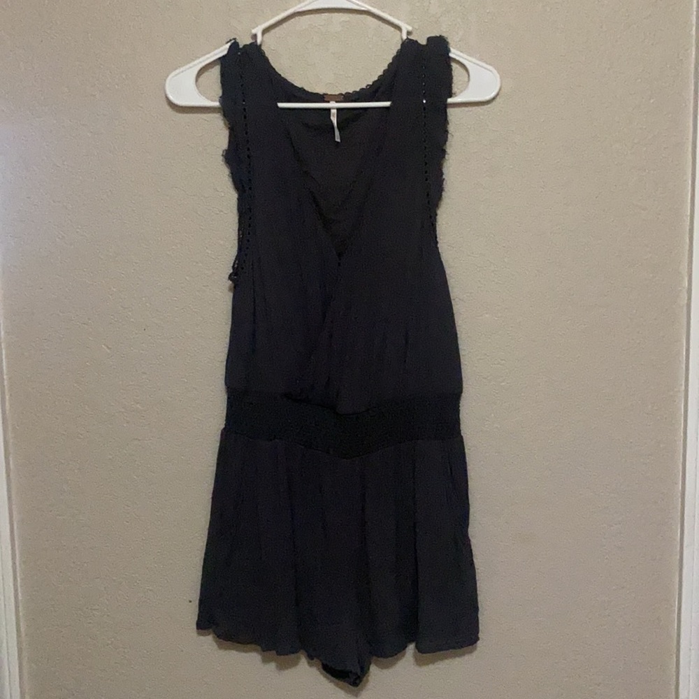 Free People grey romper